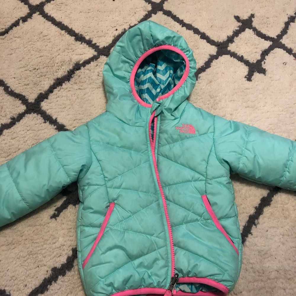 North Face Reversible Toddler Jacket 3t